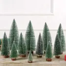 Mini Pinheiros de Natal com luz LED