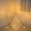 Árvore de Bétula LED Brilhante - Toque Mágico para sua Decoração e Eventos