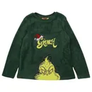 Kit Pijama Grinch em Lã Polar com Pantufa – Presente Perfeito de Natal