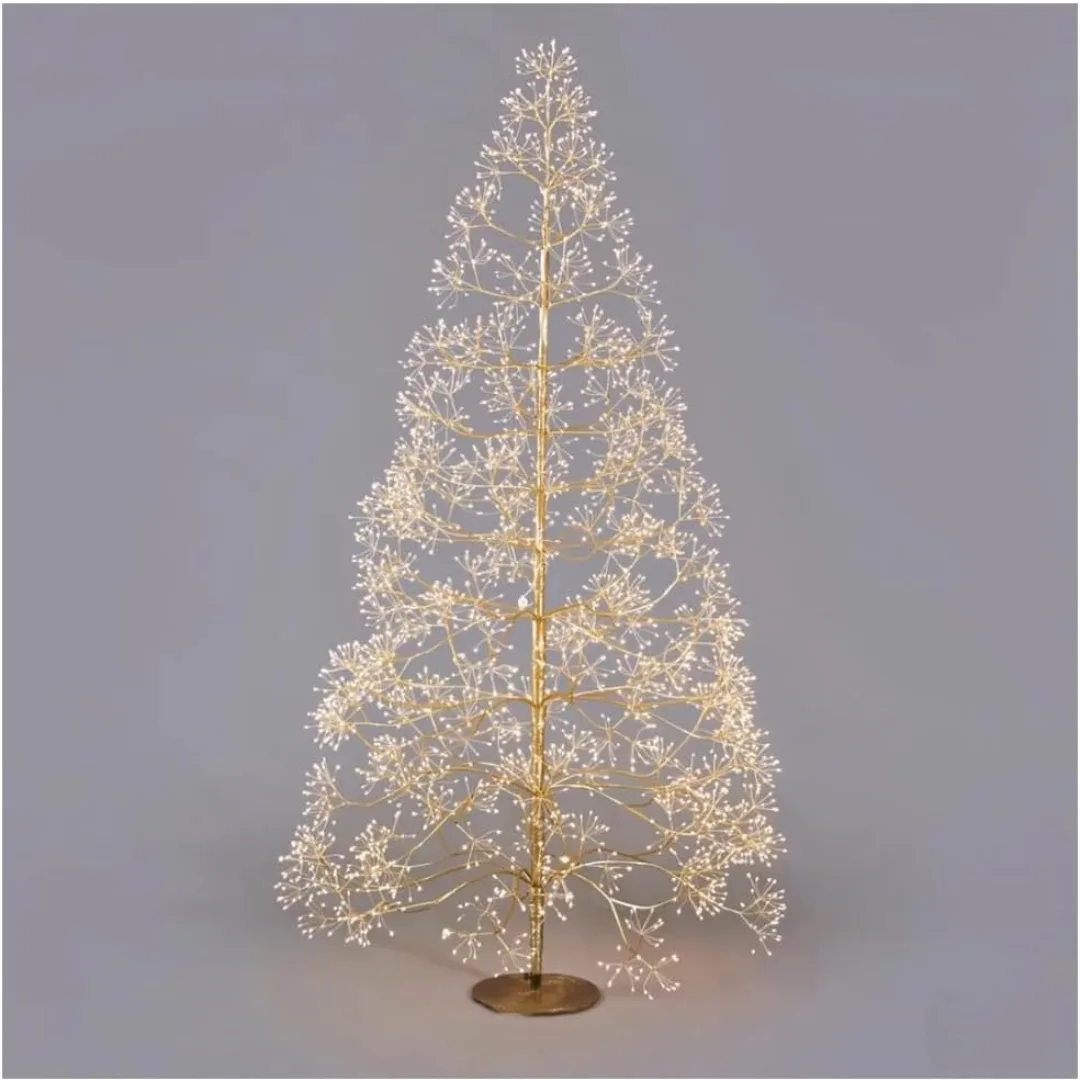 Árvore de Natal Bétula de 180cm com Luzes LED Quente e Fria ✨