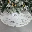 Saia de Árvore de Natal Luxuosa para o Ano Novo 2025 - Base Elegante