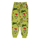 Kit Pijama Grinch em Lã Polar com Pantufa – Presente Perfeito de Natal