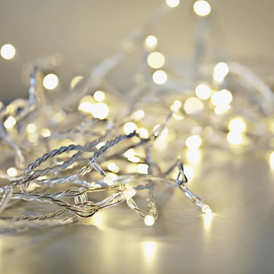 Fio de Luzes LED - Cordão de Fadas para Natal