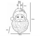 Base para Árvore de Natal Papai Noel em Resina – Decoração Natalina