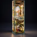Obra-Prima em Formato de Cruz Iluminada — As Passagens de Jesus Cristo 60x45
