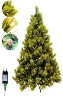 Árvore Pinheiro Colorado 2m • 1000 Galhos • 300 LEDs Warm Bivolt