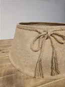 Saia Rígida para Árvore de Natal 56cm • Cor Cru