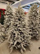 Árvore de Natal Nevada Cancún 2,10m • 1524 Galhos
